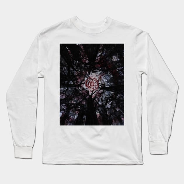 Glitched Forest Long Sleeve T-Shirt by LostGhostBoy